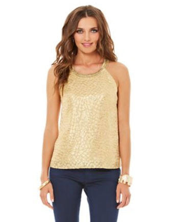 Corsica Beaded Halter Top