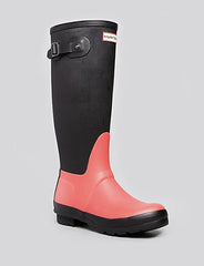 Original Ribbed Leg Tall Rain Boots